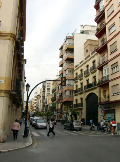 Calle de la Victoria. Malaga. Wikipedia
