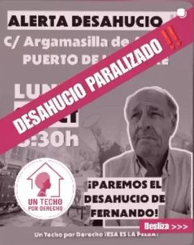 desahuicio paralizado