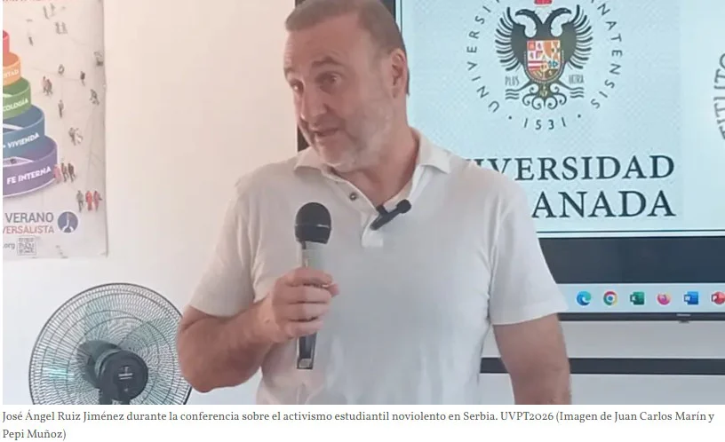 Activismo estudiantil noviolento_Servia_UVPT_2026