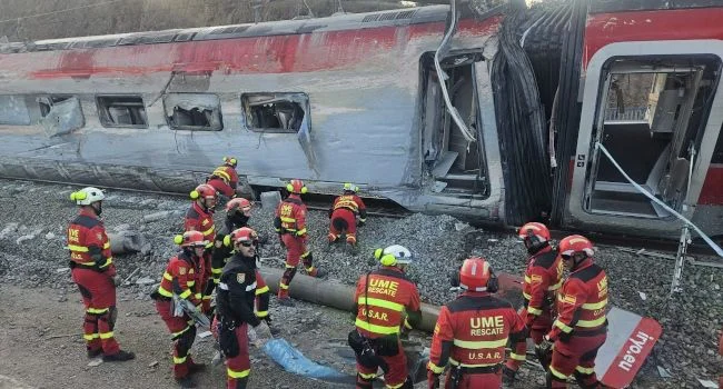Accidente de Adamuz | Foto de Ministerio de Defensa