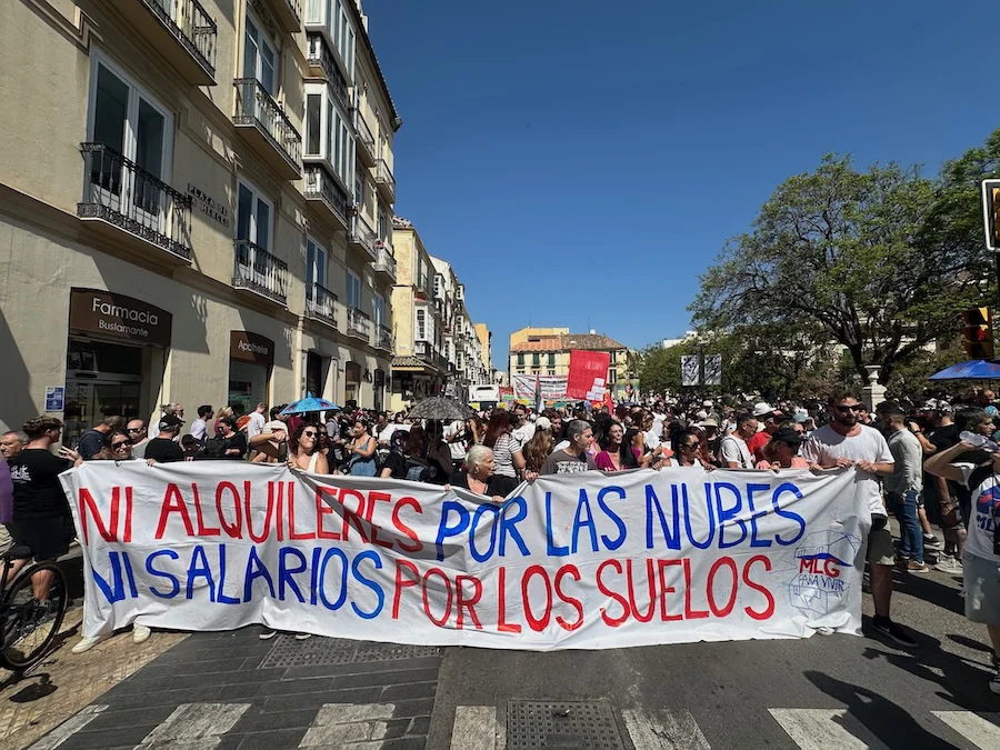 Málaga, 27J Manifestación por la vivienda - Foto HRG