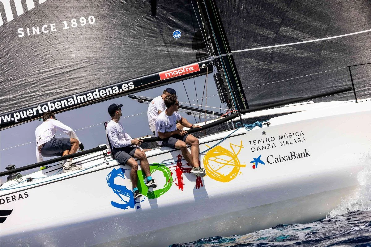 Durante la regata
