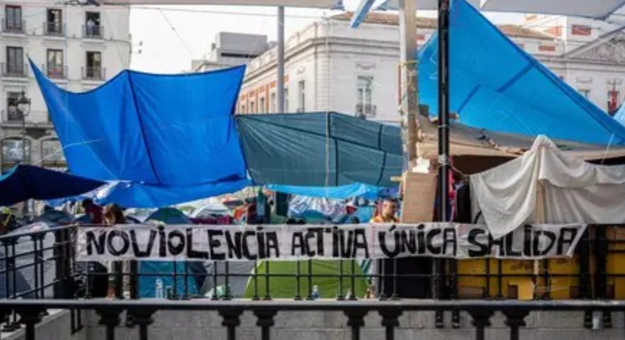 puerta del sol Madrid noviolencia 09 2026