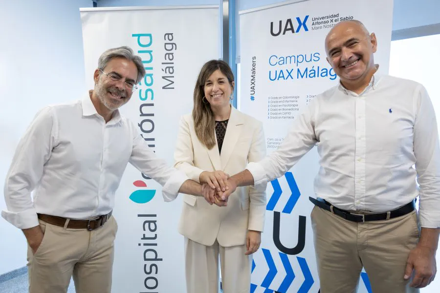 QuirónSaludUAX_izda-dcha_Urda,Suárez,Ceballos