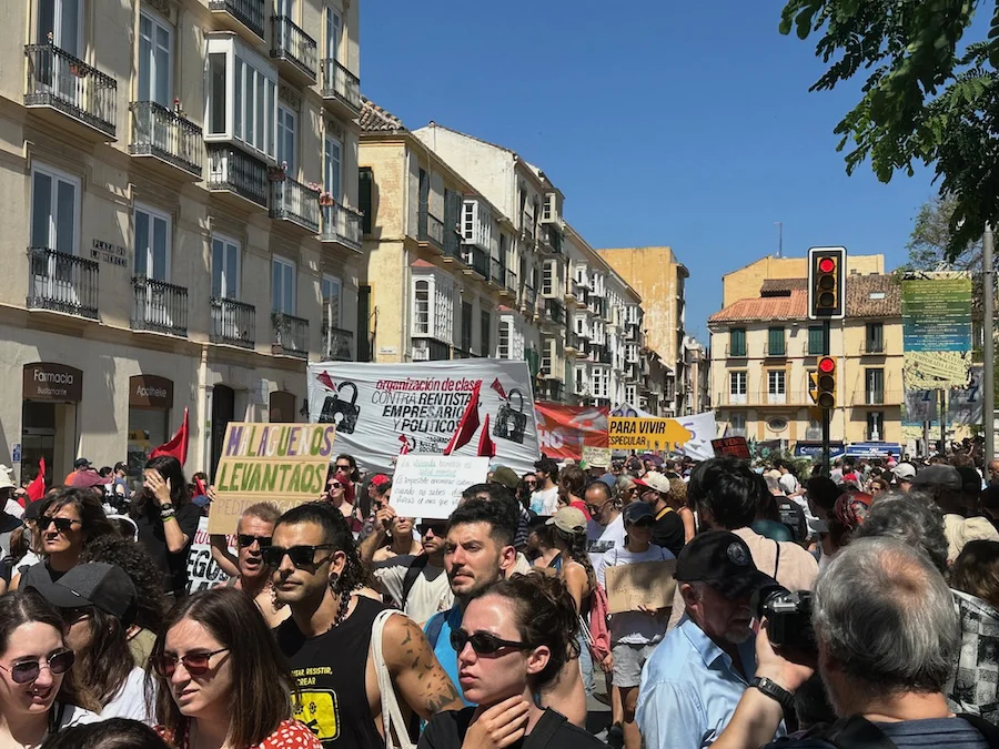 Málaga, 27J Manifestación por la vivienda - Foto HRG