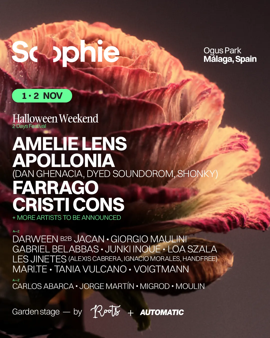 Cartel Sophie Festival_Halloween Weekend_2