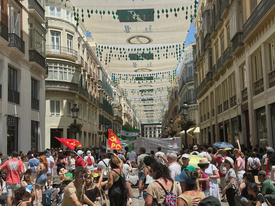 Málaga, 27J Manifestación por la vivienda - Foto HRG