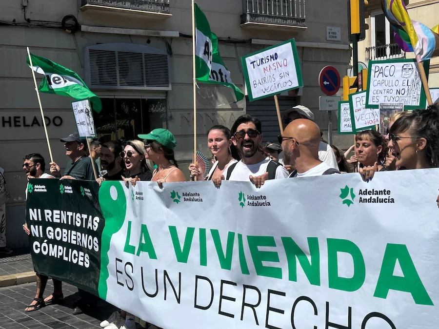 Málaga, 27J Manifestación por la vivienda - Foto HRG