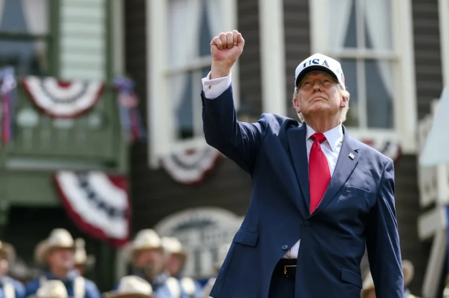 Donald Trump en un acto oficial | Foto de la Casa Blanca