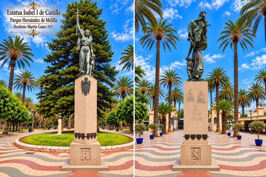 Monumentos de Isabel I en Melilla