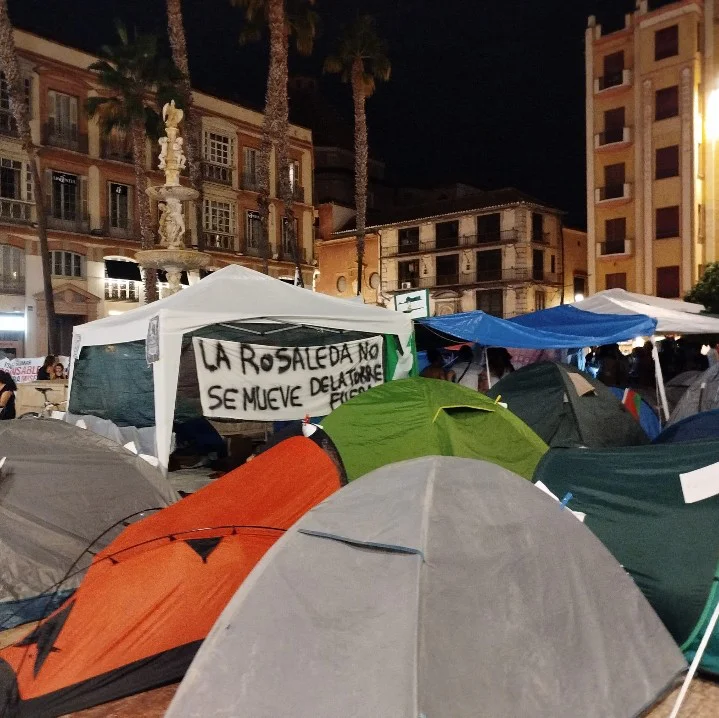 acampada vivienda malaga 02 10 2026