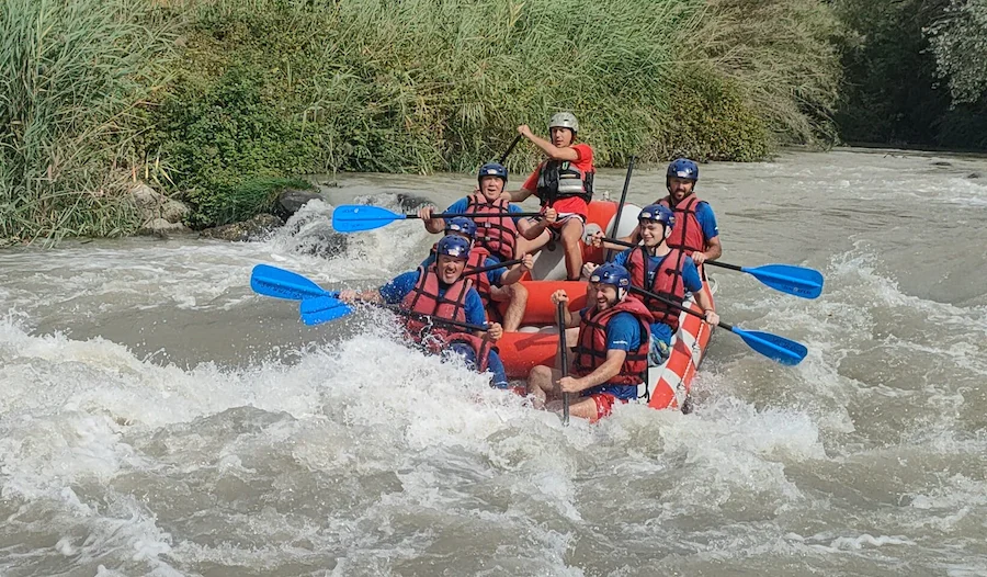 rafting en Andalucía