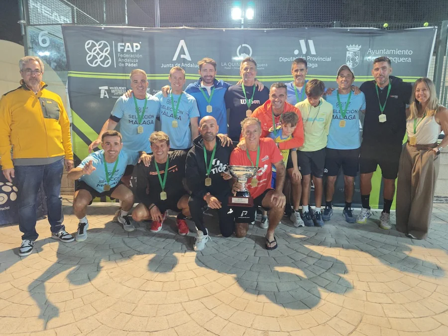 Málaga, campeones veteranos 1 cat