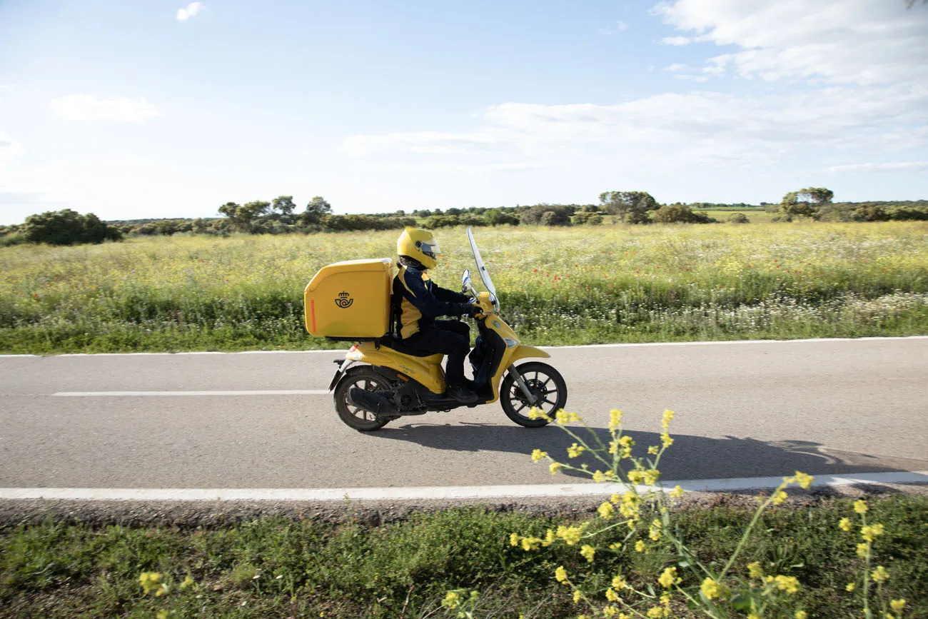 Moto eléctrica de Correos