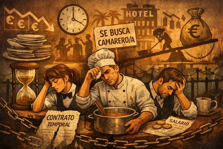 fuga en hosteleria