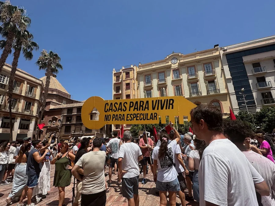 Málaga, 27J Manifestación por la vivienda - Foto HRG
