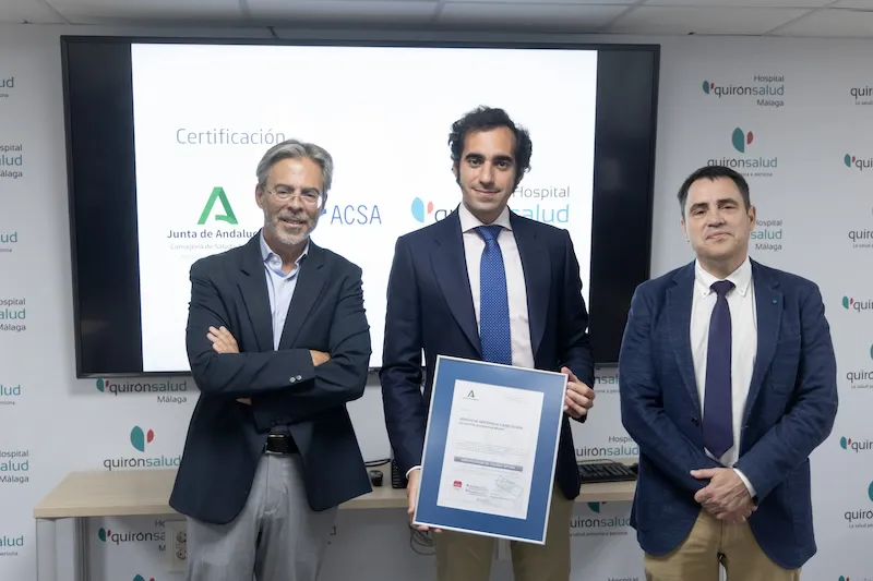 Urda, Orozco y del Río_Quirónsalud_Málaga_Certificación_ACSA_Foto_Daniel_Perez