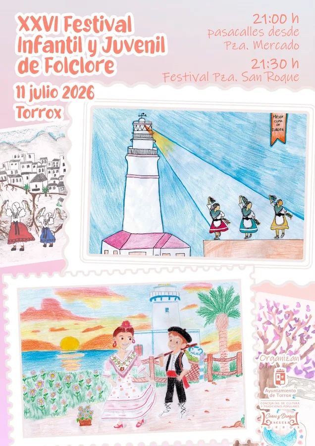 cartel XXVI Festival Infantil y Juvenil de Folclore