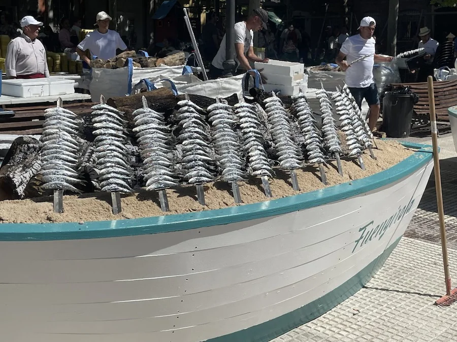 Una barca de espetos en Chamberí en 2024 | Foto de Ayuntamiento de Madrid