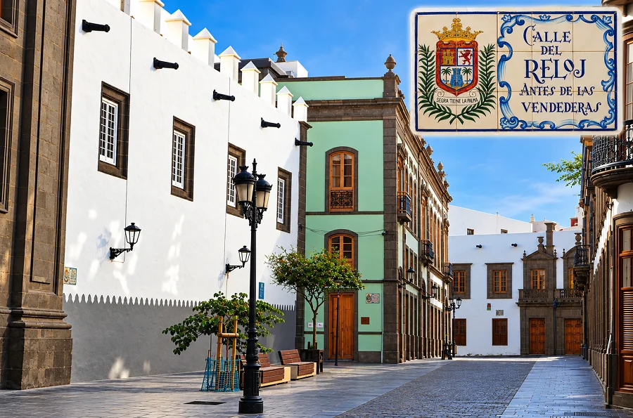 Calle del Reloj Las Palmas de Gran Canaria