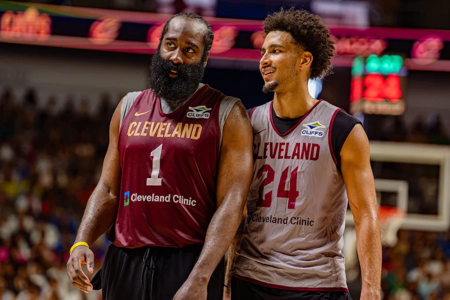 Cleveland Cavaliers Harden y Tyrese Proctor Foto de Gaby Ocete