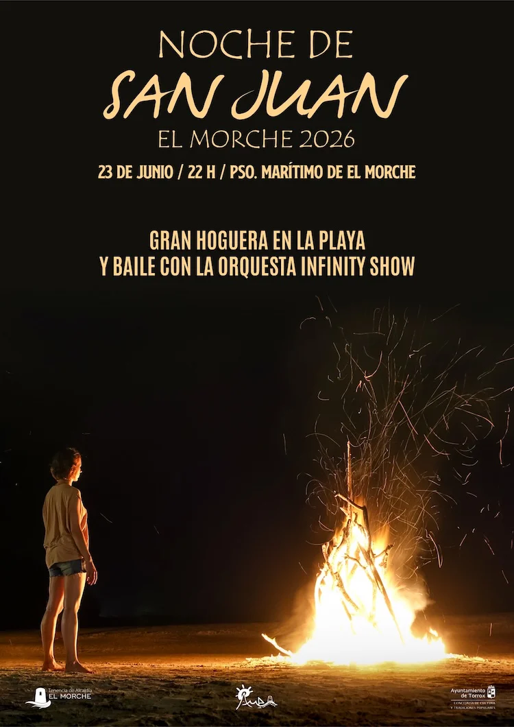 CARTEL NOCHE DE SAN JUAN 2026 EN EL MORCHE