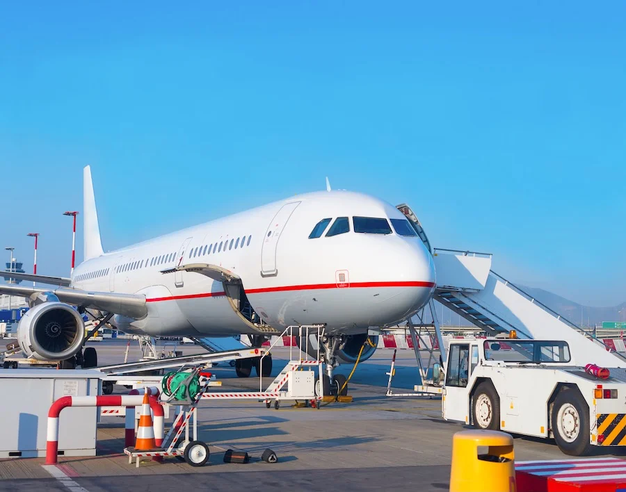 aviones limpieza