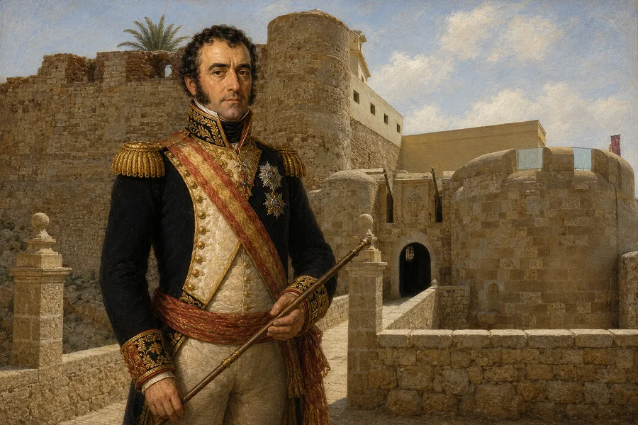 Ramon Conti gobernador de Melilla