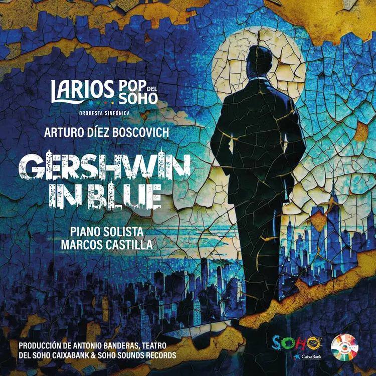 Portada disco Gershwin in Blue