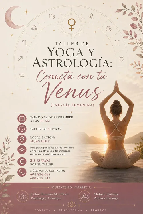 taller de yoga y astrologia