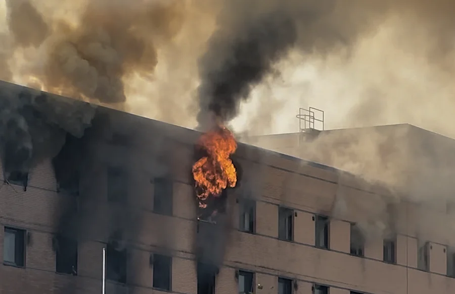 Incendio Ibis