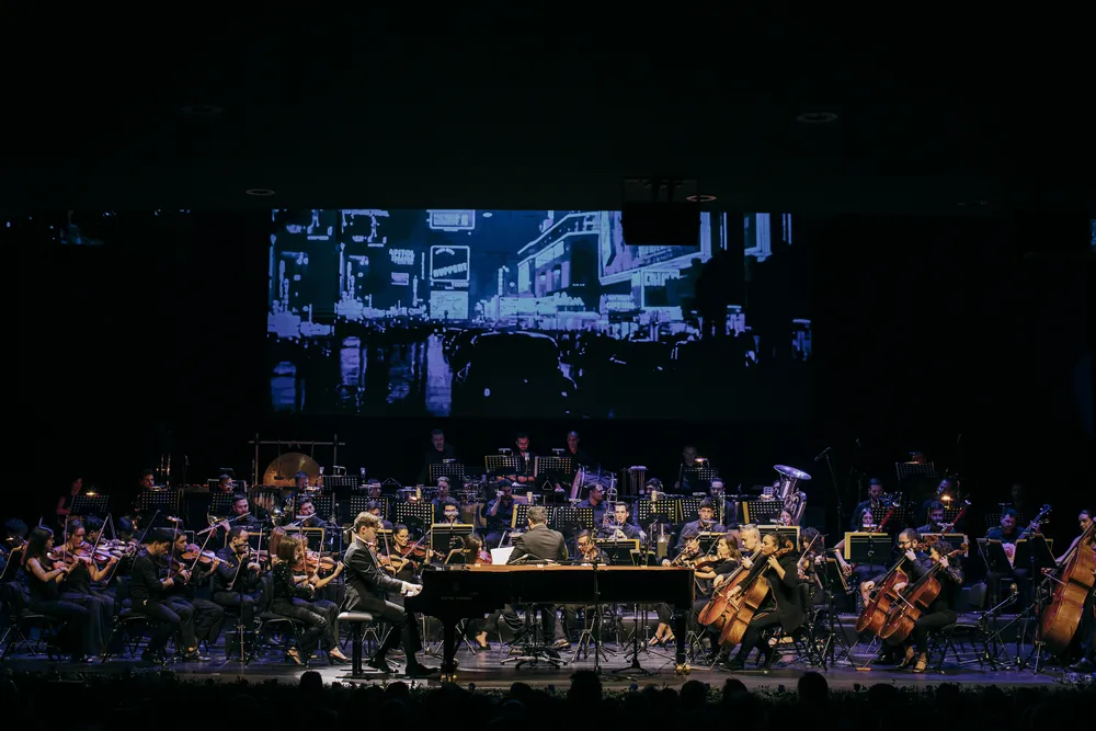 Gershwin in blue @Marina M.Luna