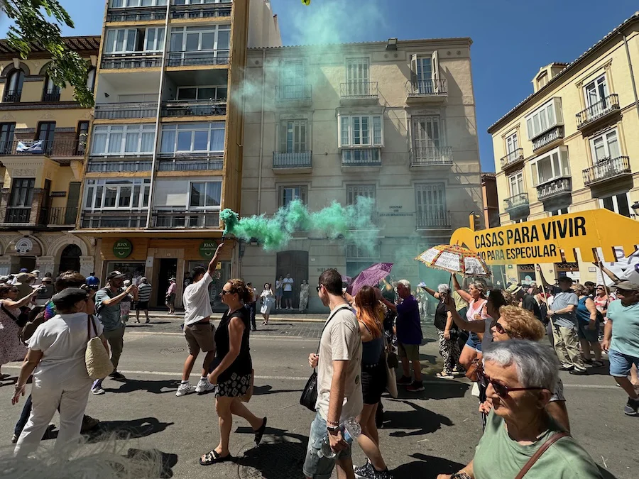 Málaga, 27J Manifestación por la vivienda - Foto HRG