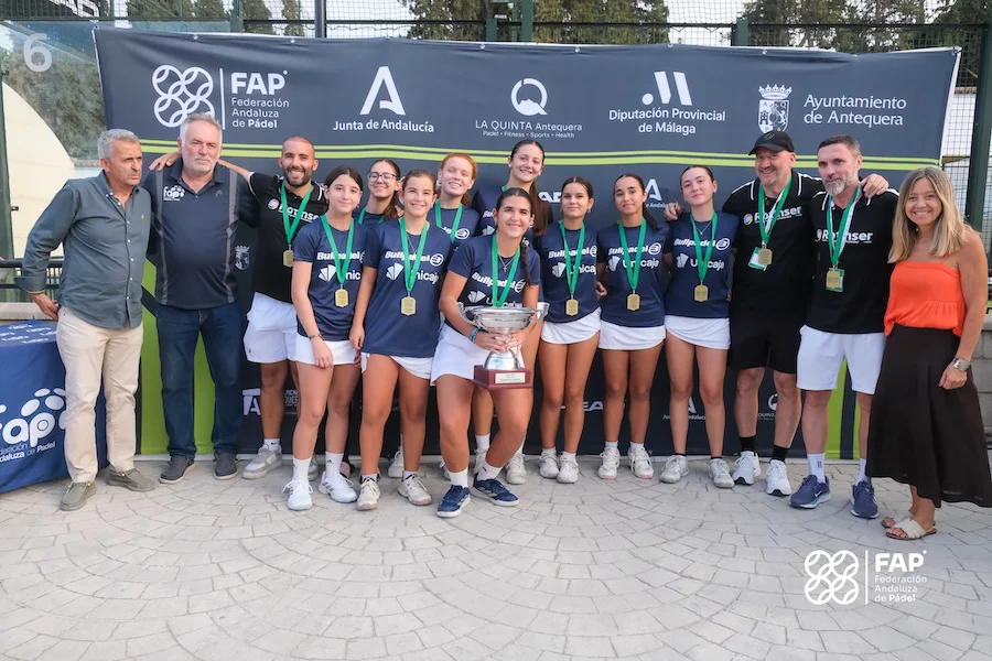 Jaén campeonas menores 1 cat