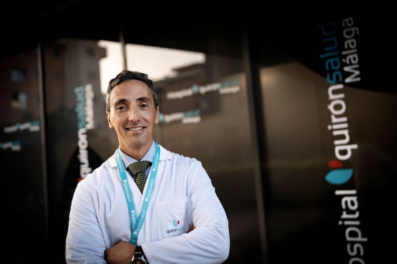 Dr. Antonio Esteban, jefe de Cardiología Hospital Quirónsalud Málaga