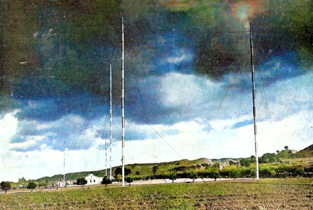 Torres y Antenas del Centro Emisor de Onda Corta de Transradio (Aranjuez)