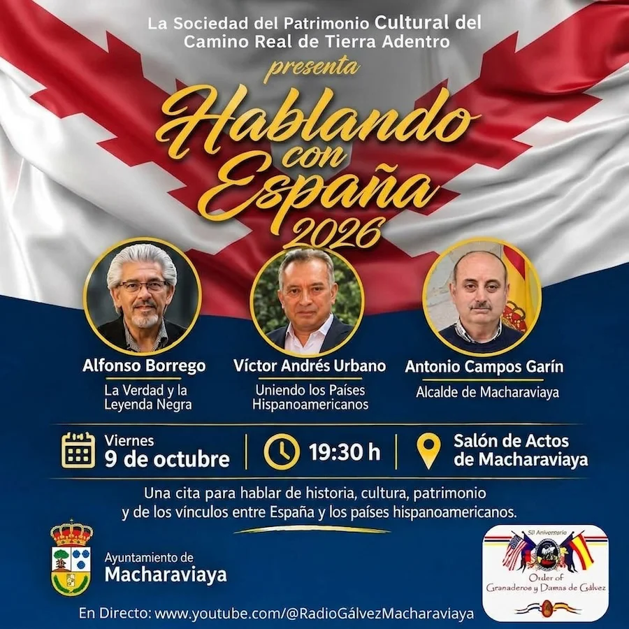 Cartel hablando de España