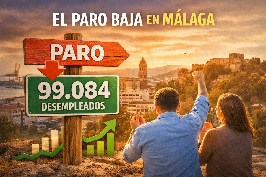 datos del paro malaga
