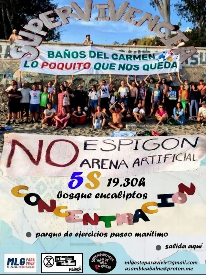 cartel Baños del Carmen